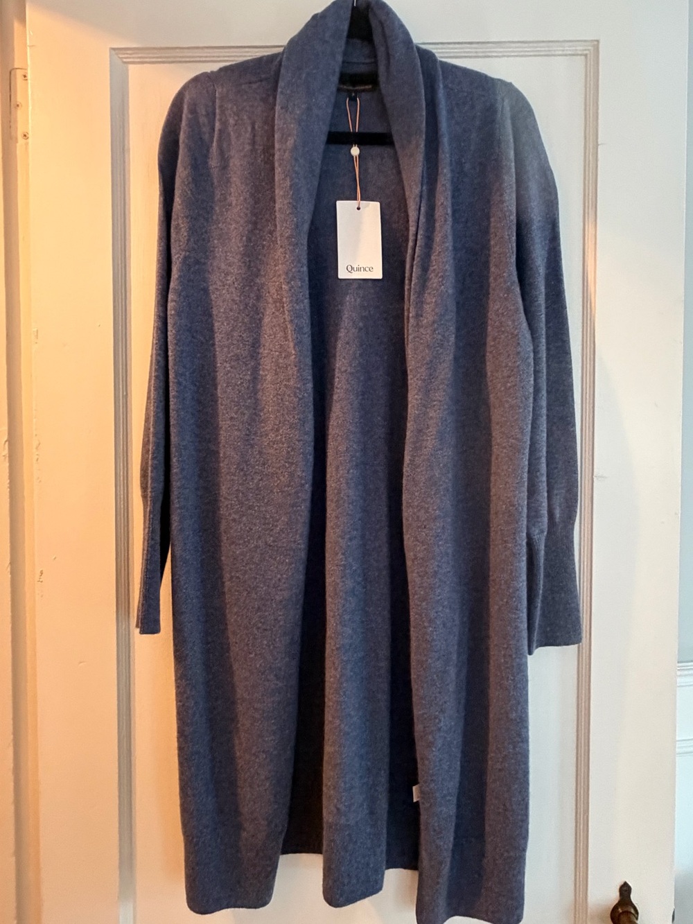 NWT QUINCE MONGOLIAN CASHMERE DUSTER SWEATER